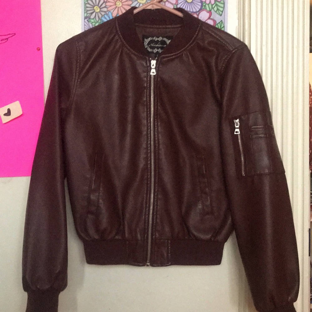 A leather jacket from Ambiance